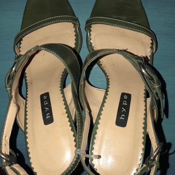 Hype green heeled sandals - Picture 7 of 7